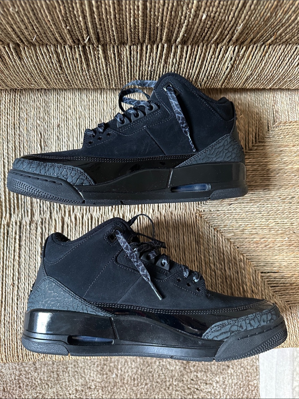 Air Jordan 3 Retro - “Black Cat” Men’s Size 10 - Picture 4 of 6